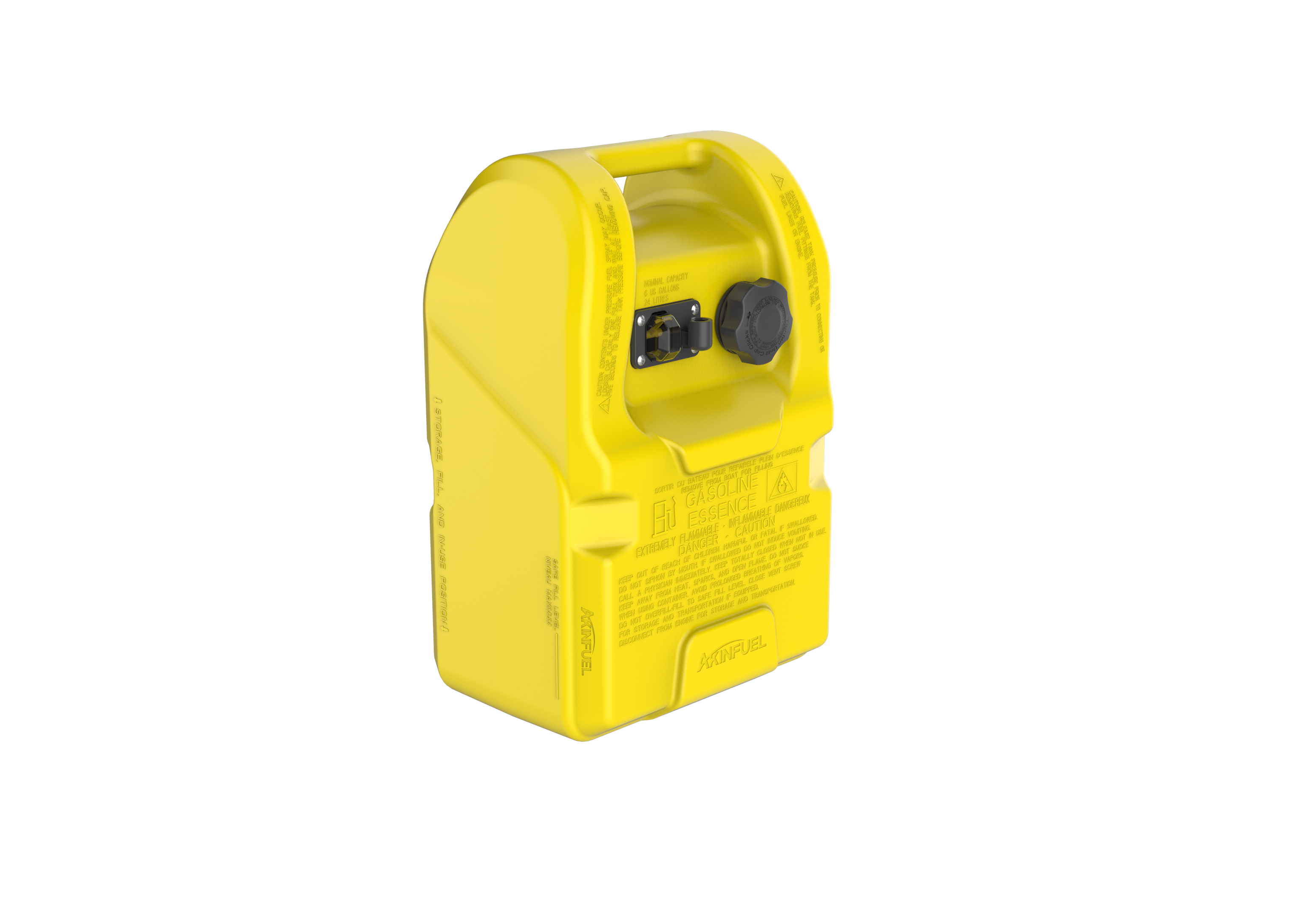 Portable Fuel Tank With Gauge