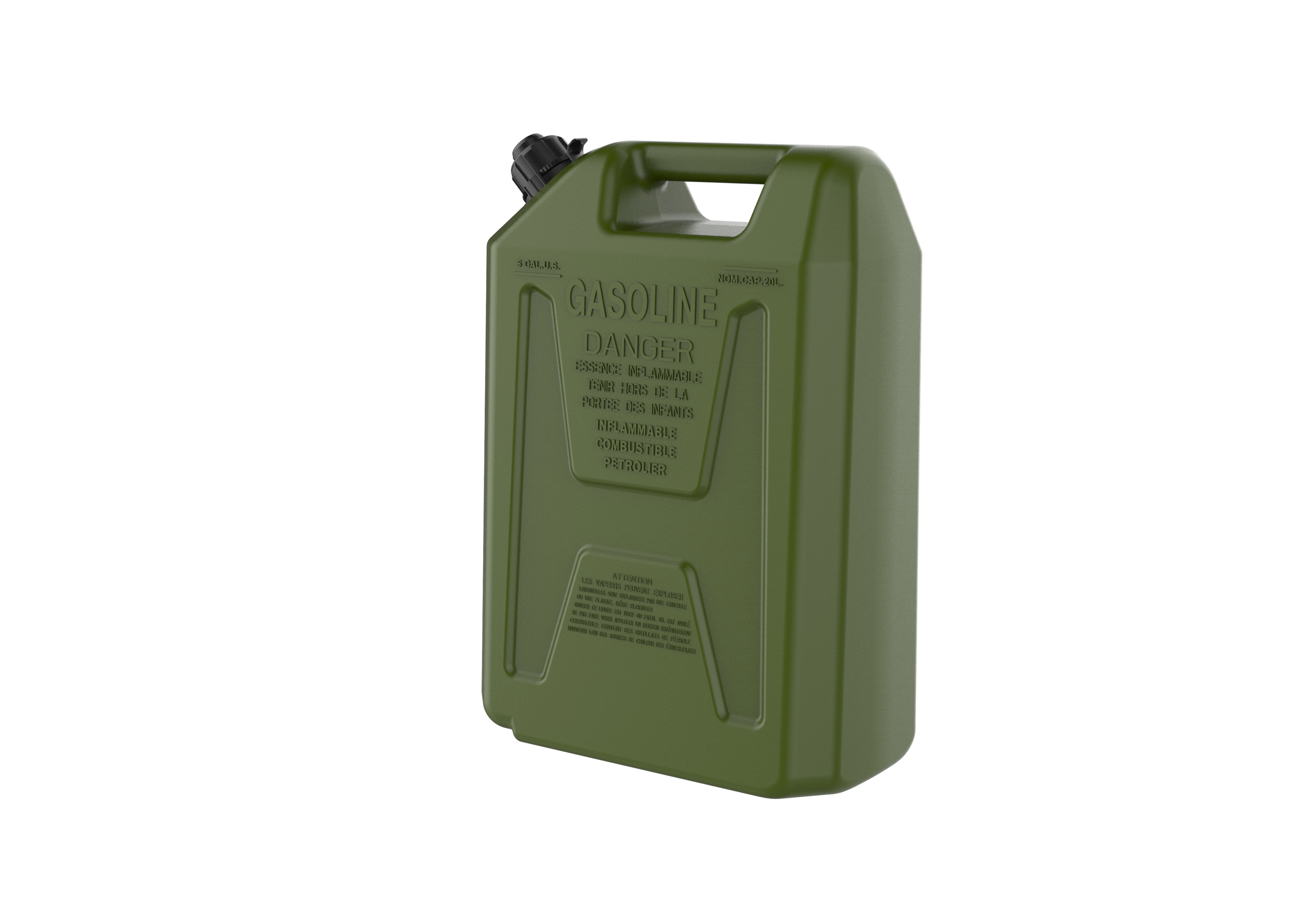 01 Classic Series Fuel Cans with Auto Shut-Off Nozzle