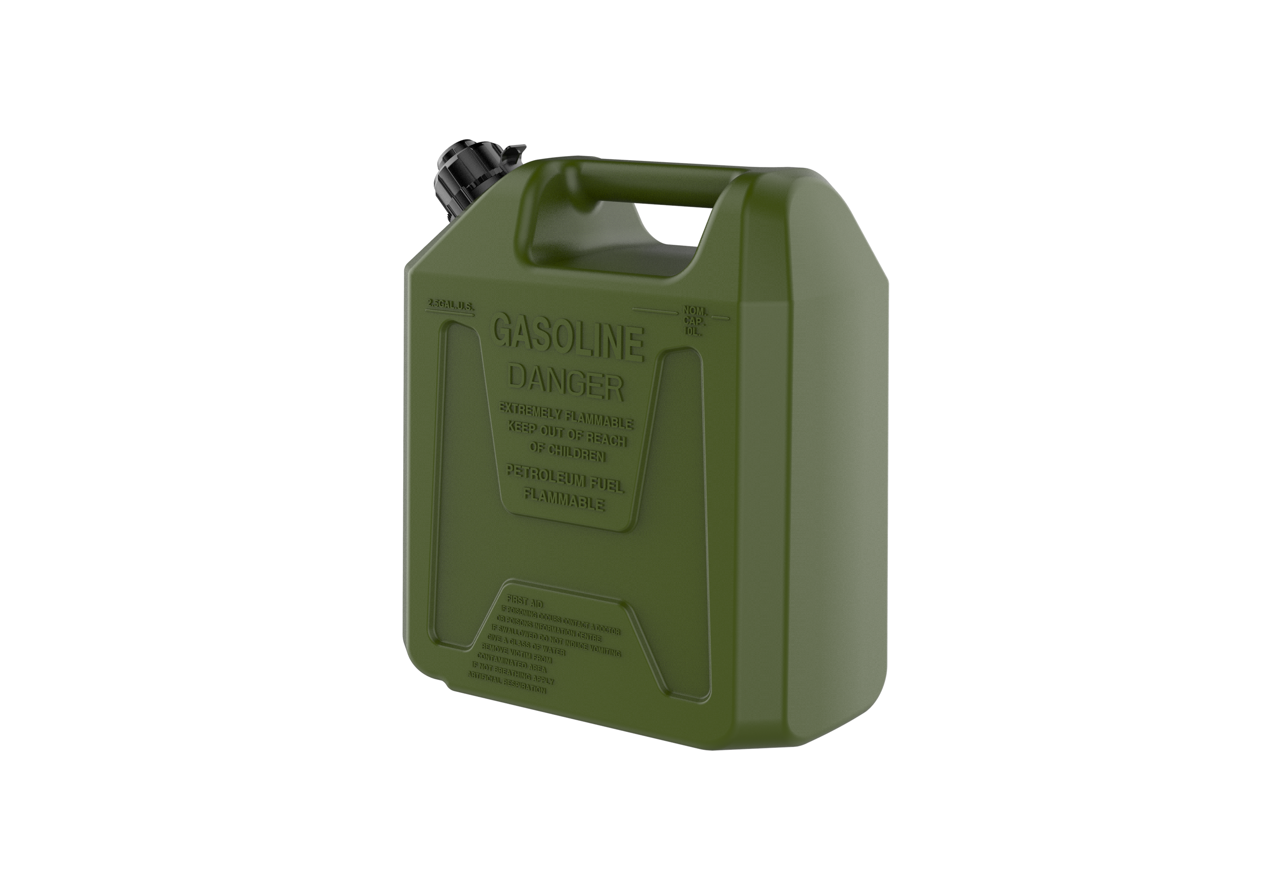 01 Classic Series Fuel Cans with Auto Shut-Off Nozzle