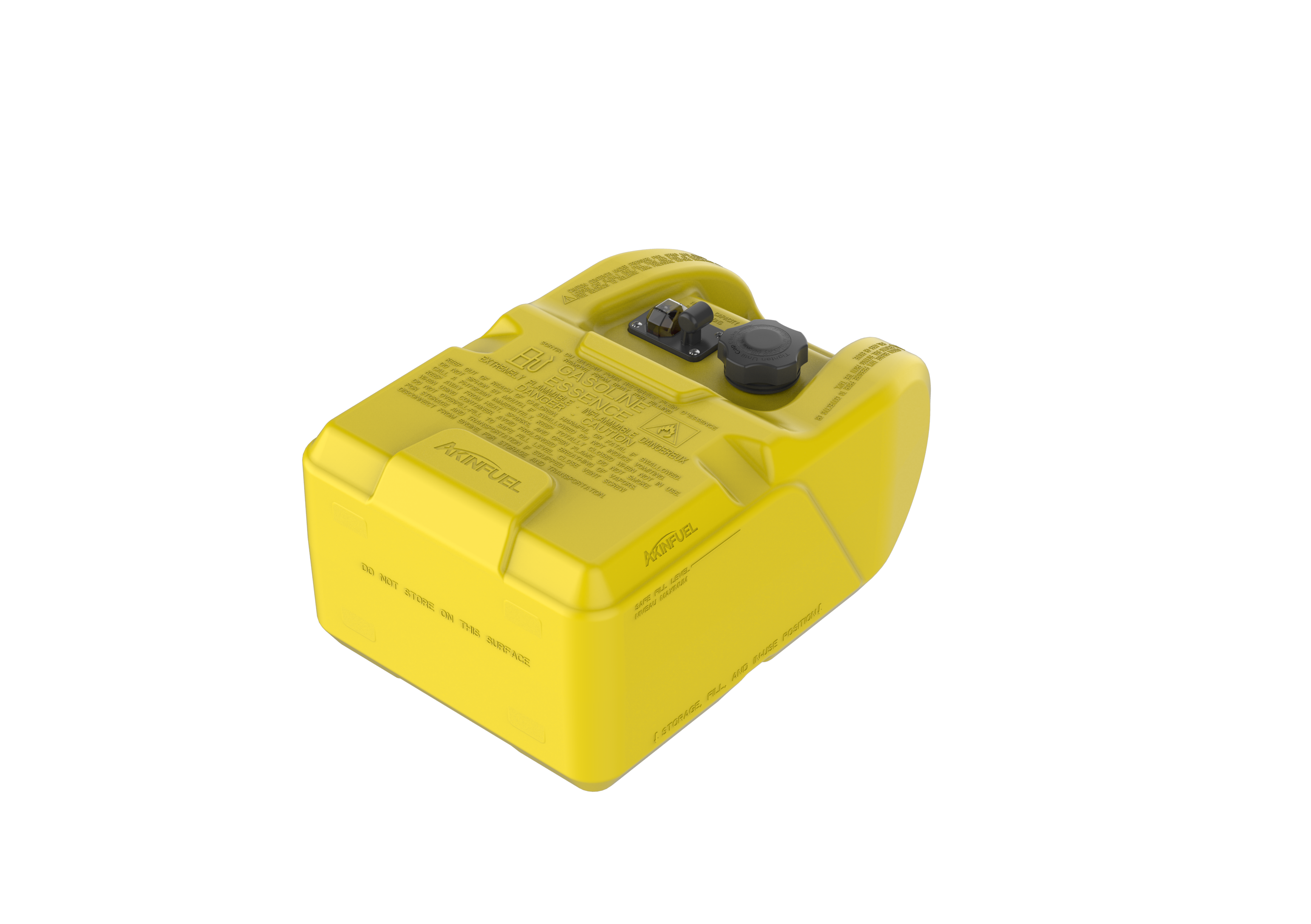 Portable Fuel Tank With Gauge