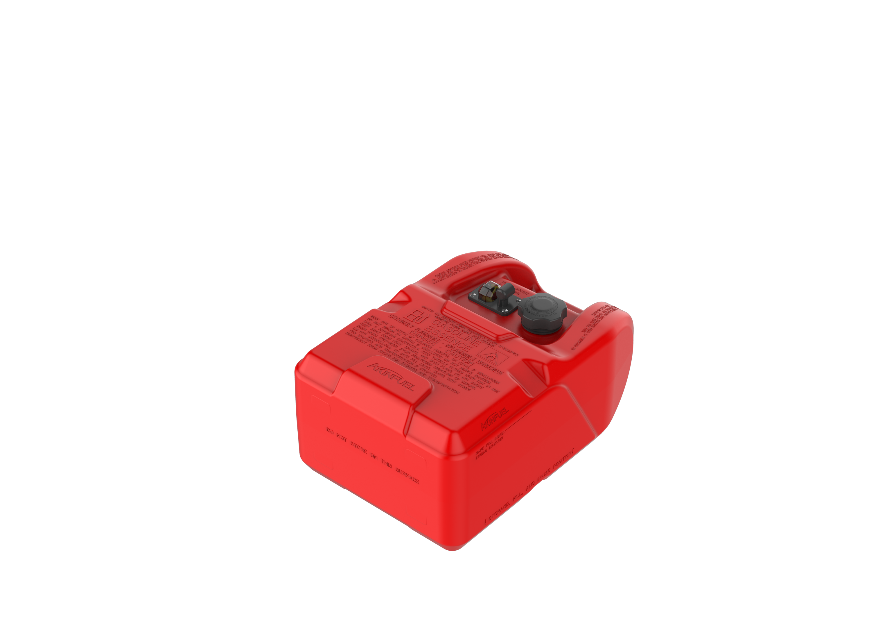 Portable Fuel Tank With Gauge