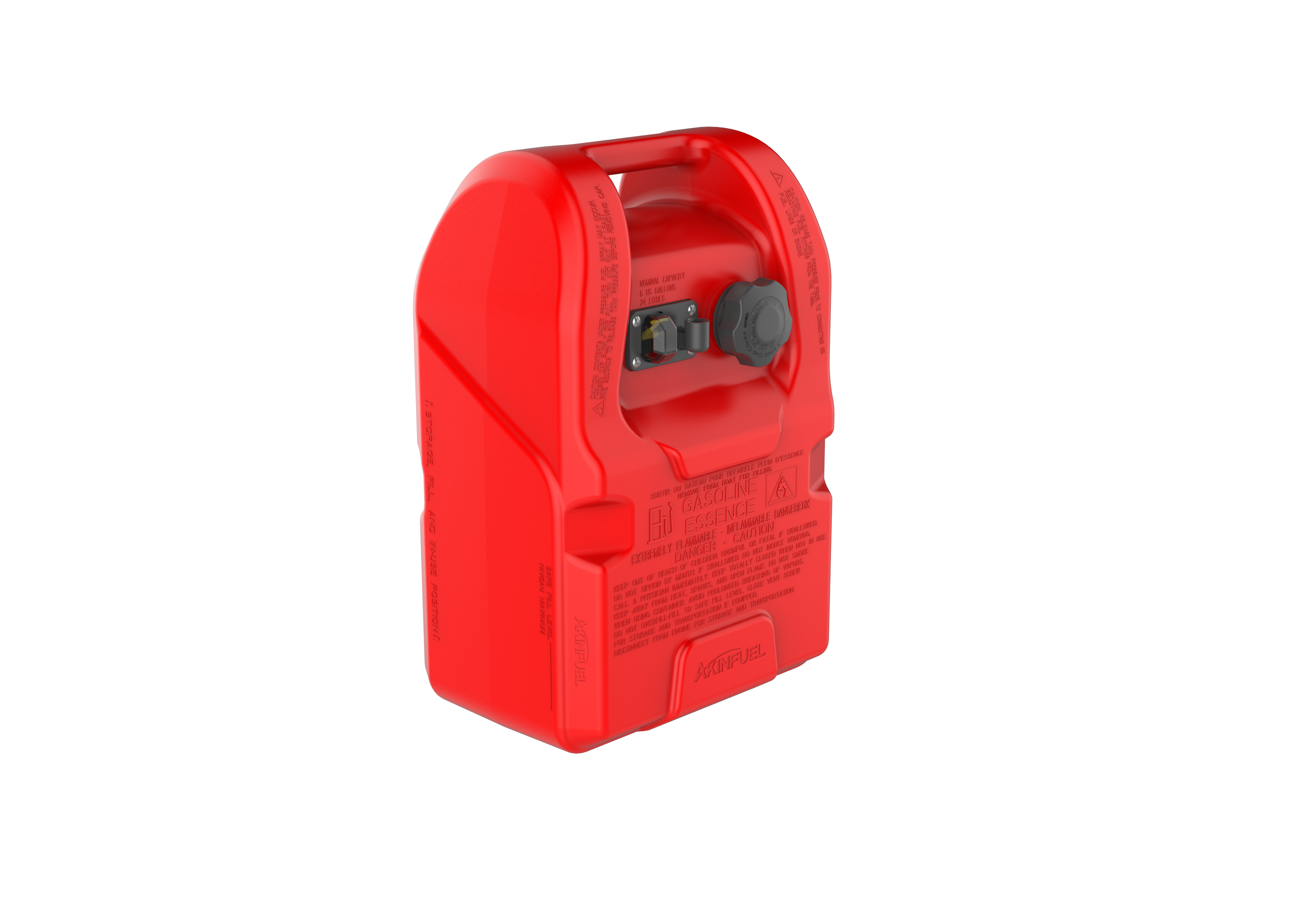 Portable Fuel Tank With Gauge