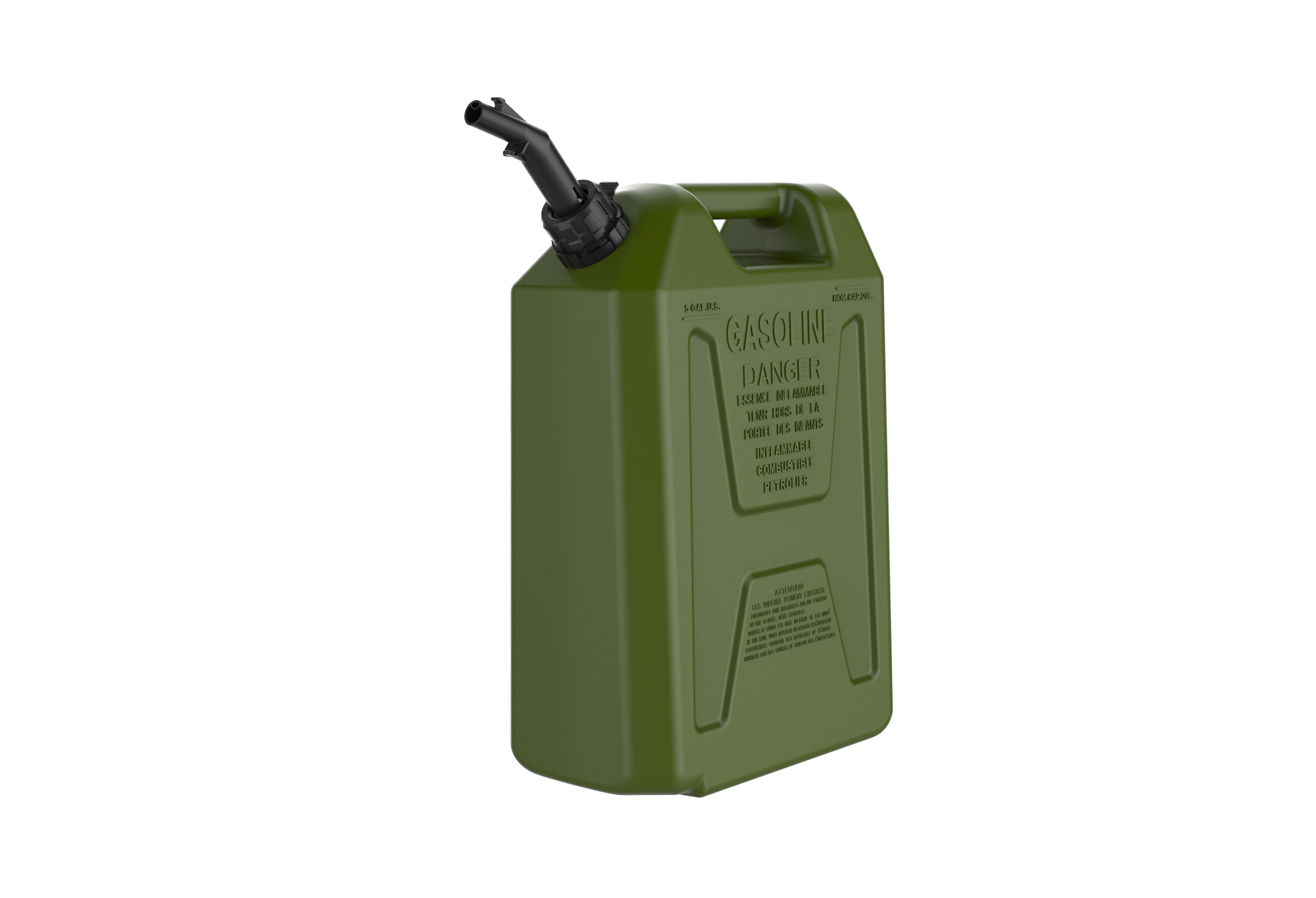 01 Classic Series Fuel Cans with Auto Shut-Off Nozzle