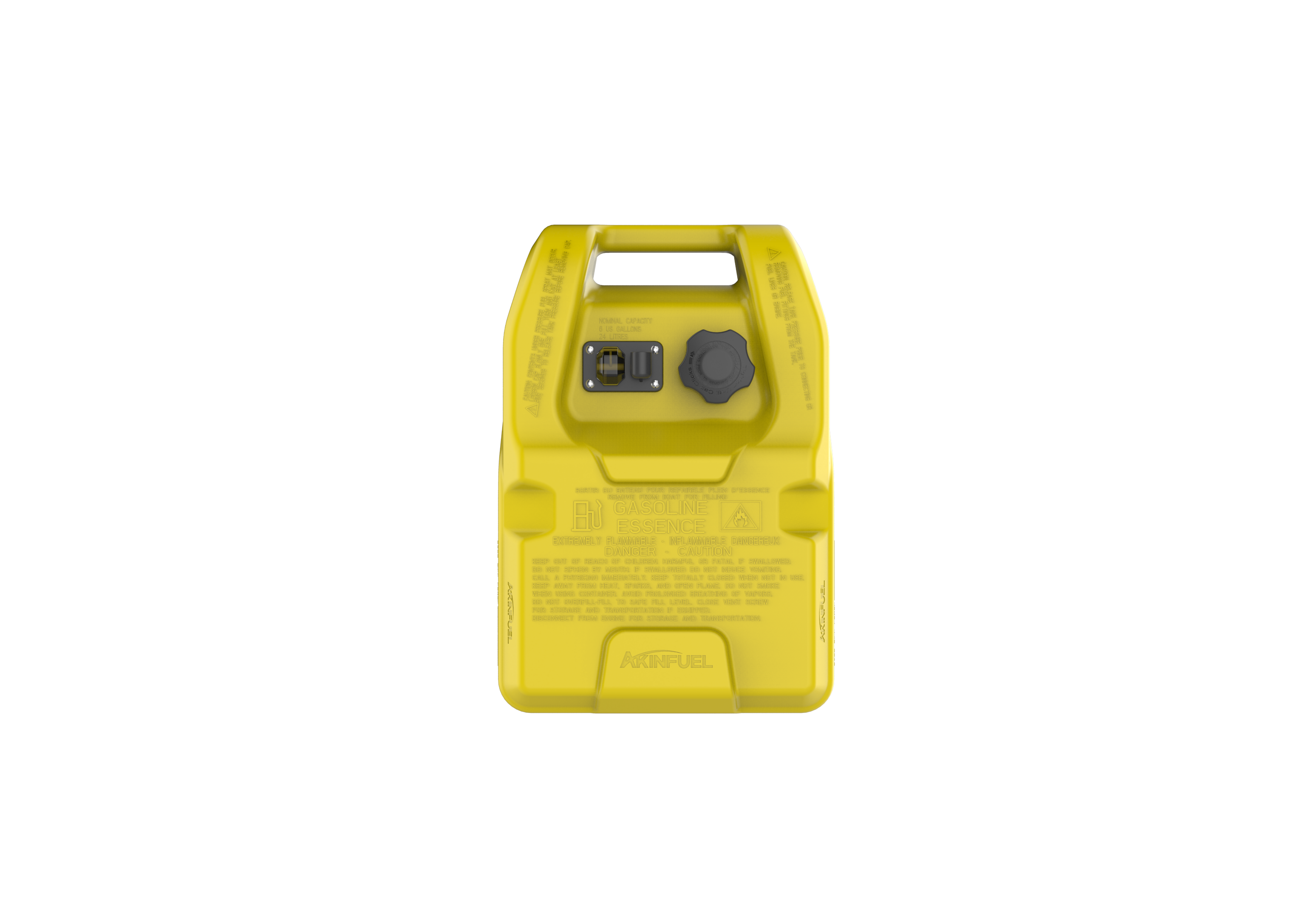Portable Fuel Tank With Gauge