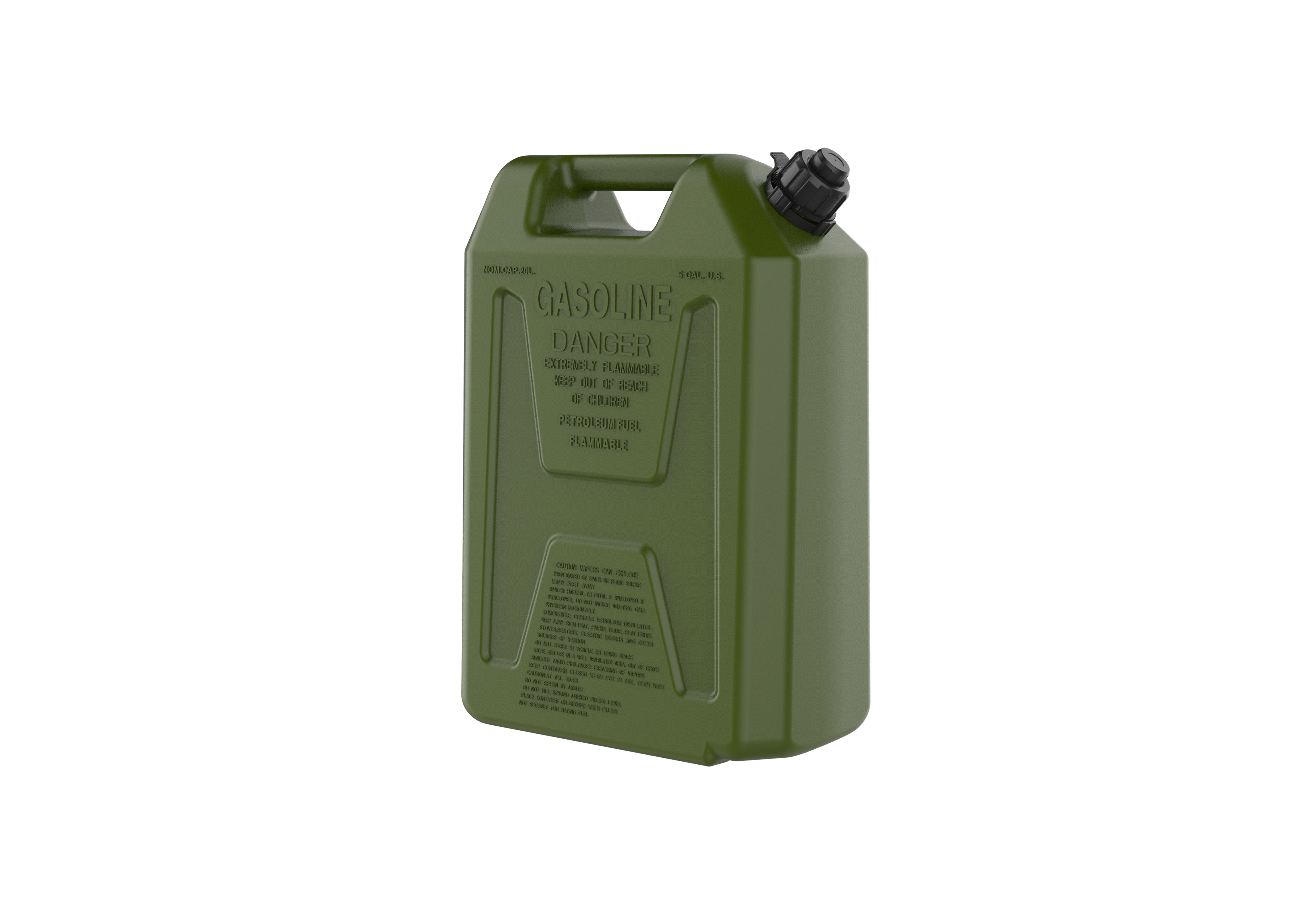 01 Classic Series Fuel Cans with Auto Shut-Off Nozzle