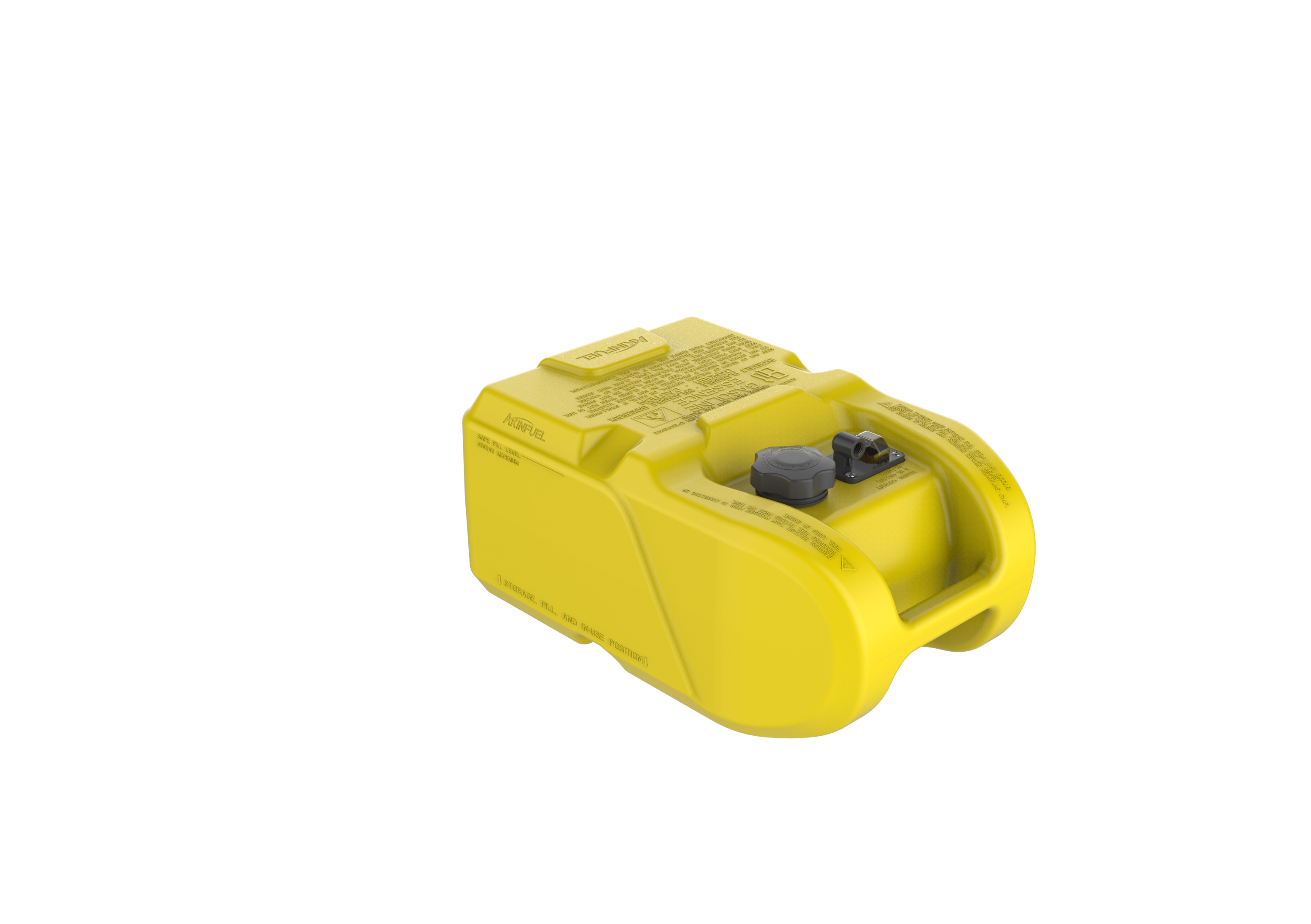 Portable Fuel Tank With Gauge
